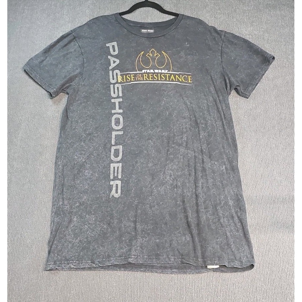 Disney Parks Star Wars Galaxys Edge Rise Of The Resistance T Shirt Adult Large